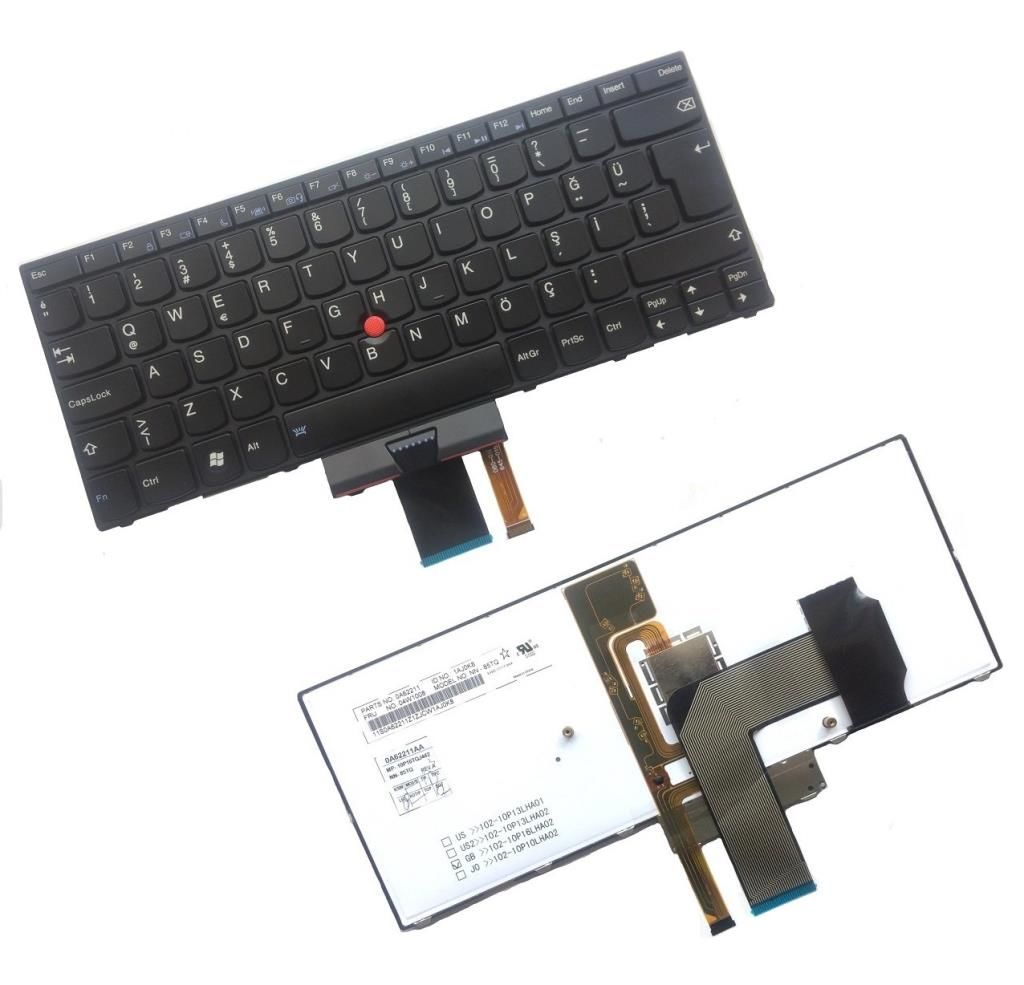 IBM Lenovo Thinkpad X1 Carbon MP-10P16TQJ442 Klavye (Siyah TR)