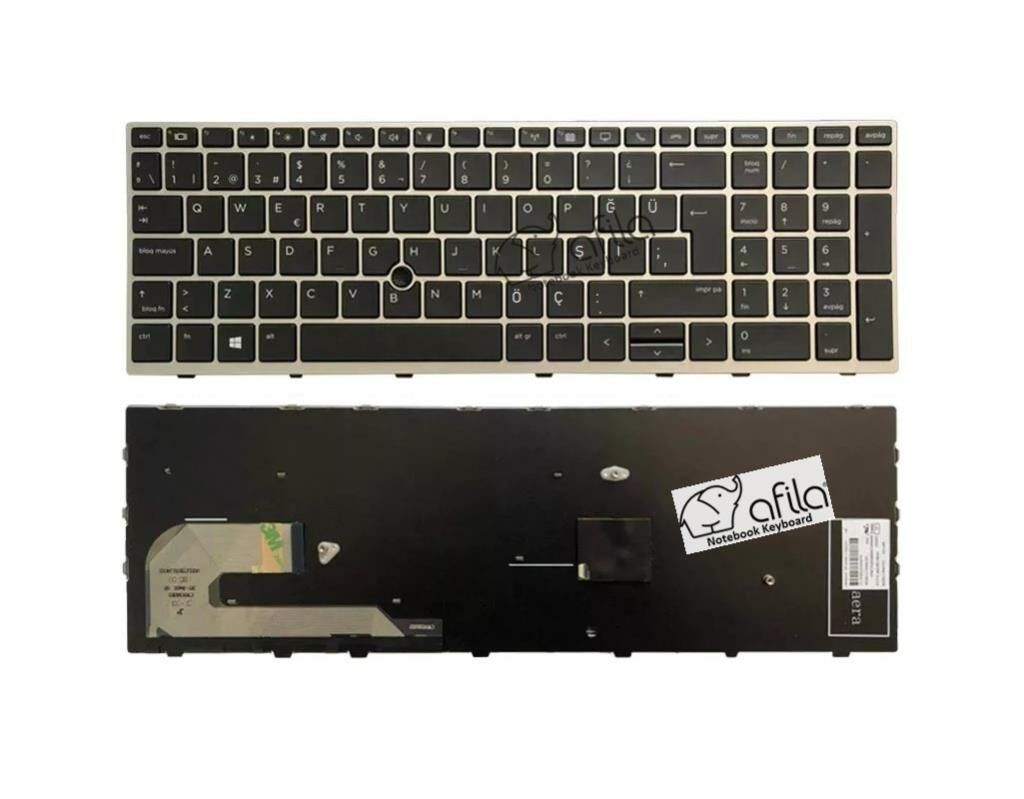 HP EliteBook 850 G6 (6XE19EA) Notebook Klavyesi - Tuş Takımı (Siyah TR)