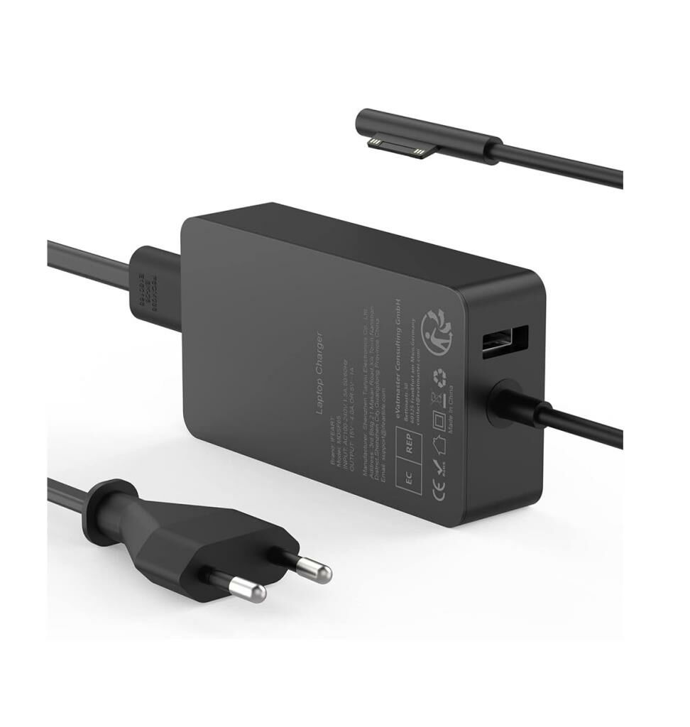 Microsoft Surface Laptop 2 Notebook Adaptör - Şarj Cihazı / 60W