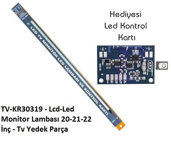 Lcd-Led Monitör Lambası 20'' inç, 21'' inç, 22''inç Wide Dikdörtgen - Tv Yedek Parça