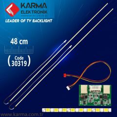 Lcd-Led Monitör Lambası 20'' inç, 21'' inç, 22''inç Wide Dikdörtgen - Tv Yedek Parça