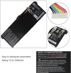 Acer Aspire V3-371 Notebook Batarya - Pil Ver.2 (15.2V)