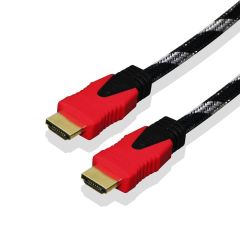 QPORT Q-HDMI3 3 METRE 1.4 ''3D'' HDMI Kablo Altın Uçlu (3mt)