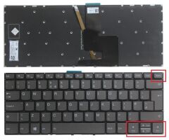 Lenovo 5CB0N78335 5CB0N78348 5CB0N78677 Klavye (Siyah TR) ışıklı