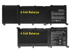 Asus G501JW-CN474T, G501JW-DS71 Notebook Bataryası Pili / 4Cell