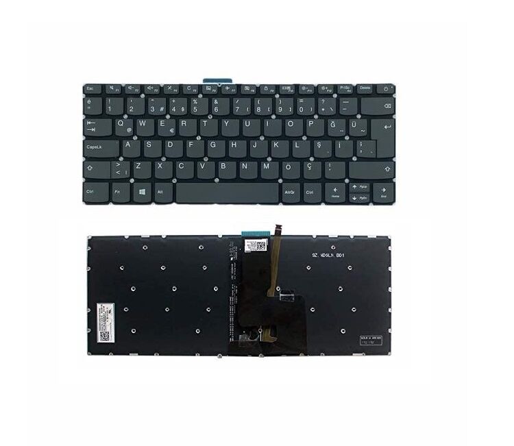 Lenovo 5CB0P23873 5CB0P26020 5CB0R07642 Klavye (Siyah TR) ışıklı