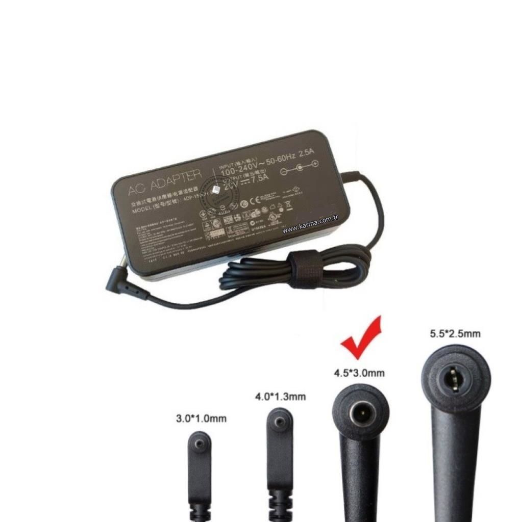 MSI Katana MS-17L Notebook Adaptör, Şarj Cihazı 240W