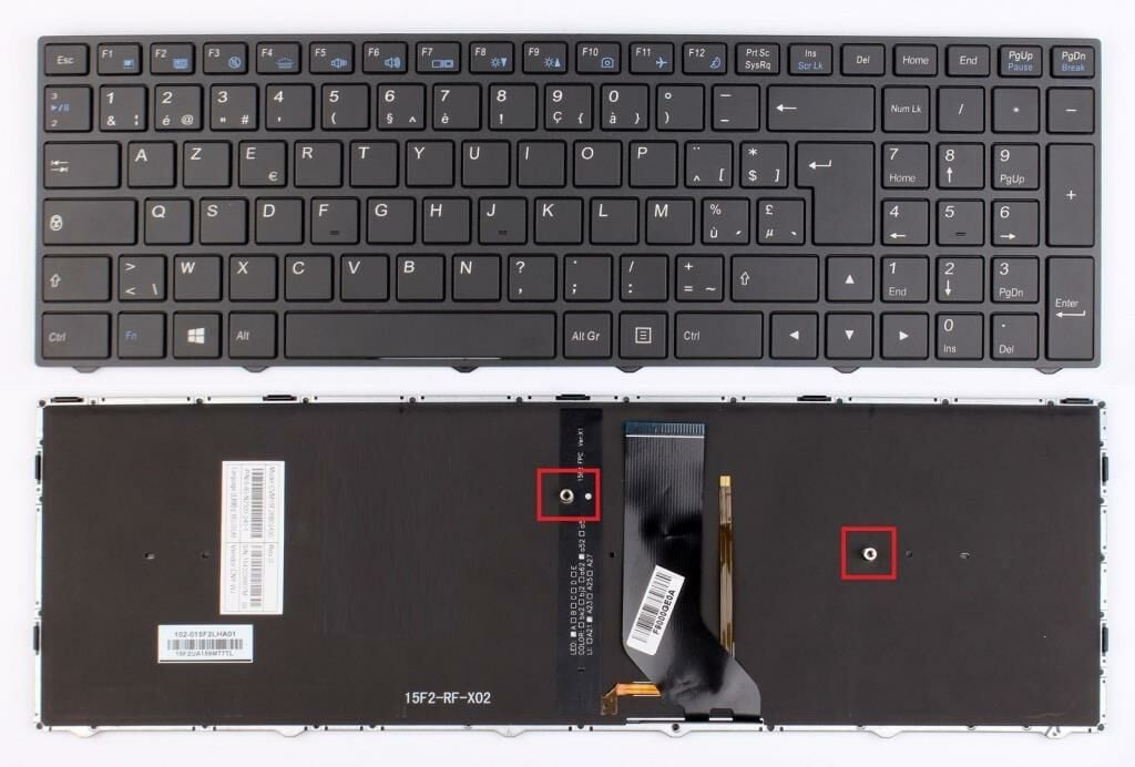 Monster Tulpar T7 V16.1.1 Notebook Klavye - Siyah TR - (Beyaz ışıklı) Ver.1