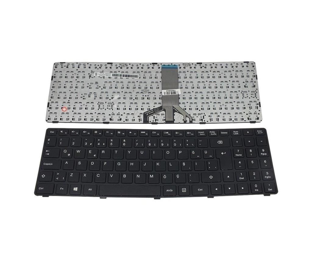 Lenovo ideaPad IP100 100-15ibd Notebook Klavyesi Siyah TR