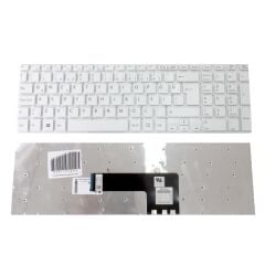 Sony Vaio 9Z.NAEBQ.10T, AEHK9A001103A Notebook Klavye (Beyaz TR)