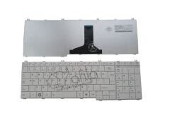 Toshiba Satellite L650-108, L650-02B Notebook Klavyesi - Tuş Takımı (Beyaz TR)