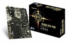 BiOSTAR TB360-BTC Pro 2.0 ANAKART (Bitcoin Bord) / Kutulu / 2.el