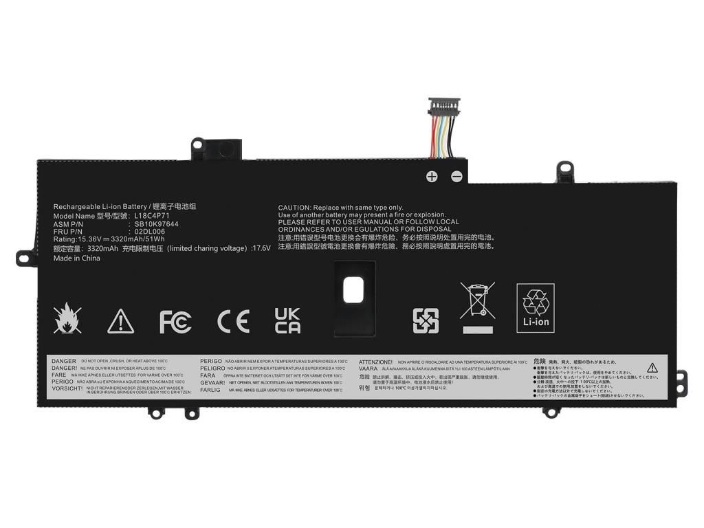 Lenovo ThinkPad L18C4P71 SB10K97644 Notebook Bataryası, Laptop Pili