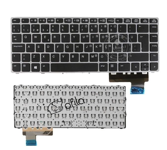 HP Folio V135426AS2, 6037B0080301 Notebook Klavyesi (Siyah TR)