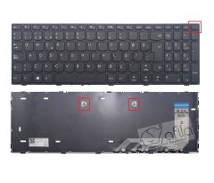 Lenovo ideaPad 110-15, 110-17 Serisi Klavye (Siyah TR) / 1.Ver