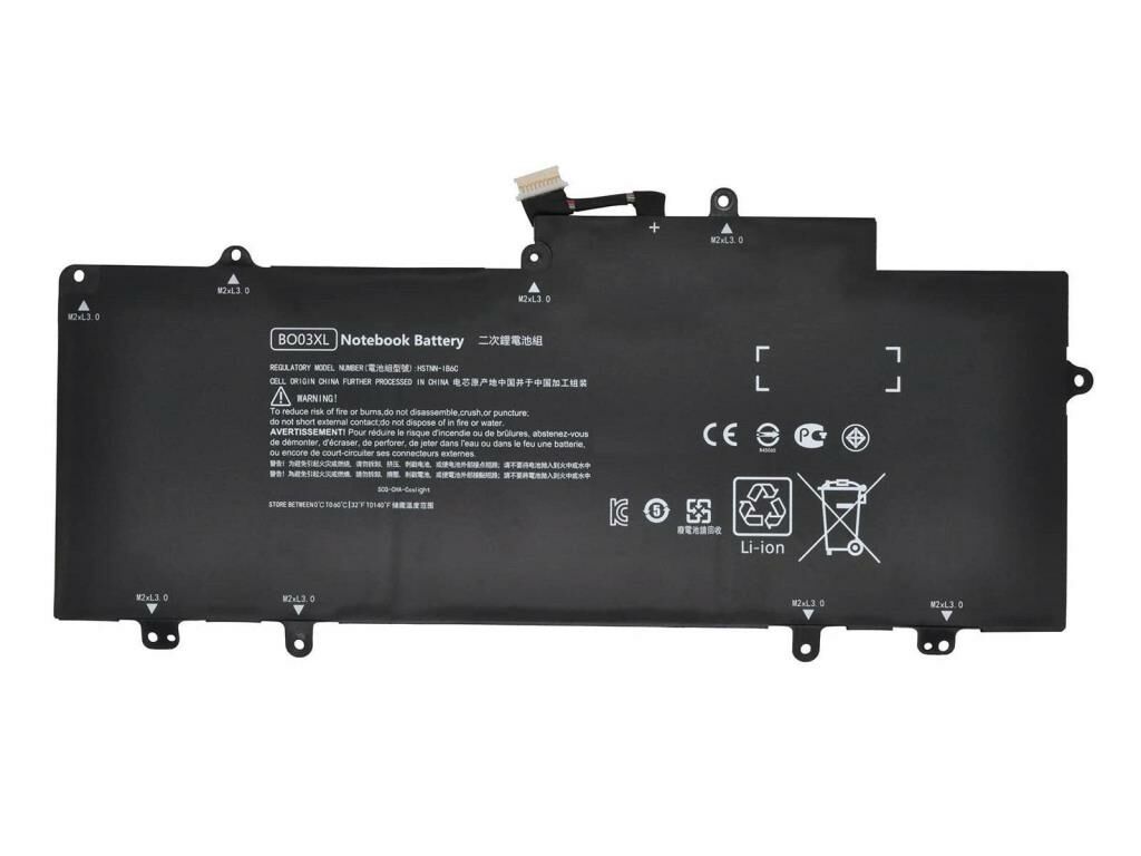 HP BO03XL, SlateBook 14-p, 14-p000,14-z, Chromebook 14-X, 14-Q, 14 G3 Notebook Bataryası, Pil / RHL-092