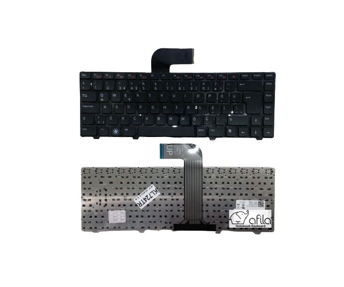 Dell Vostro 3350, 3450 3450 (2010) NoteBook Klavyesi (Siyah TR)