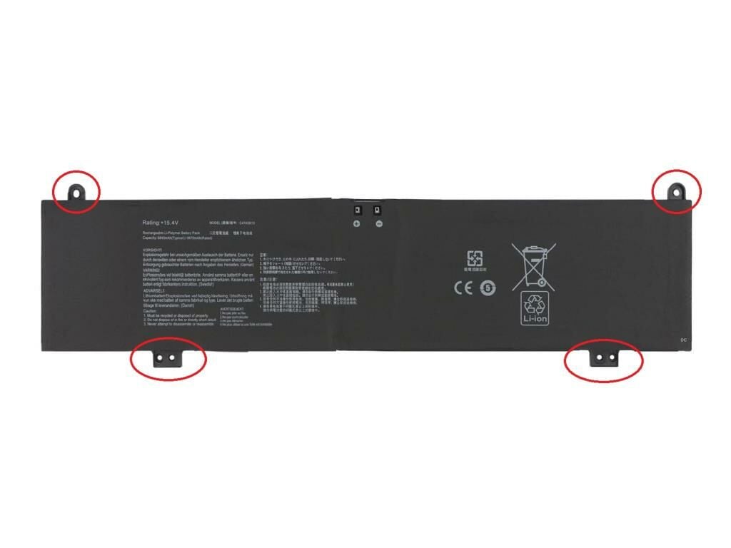 Asus FX507V uyumlu Notebook Bataryası, Laptop Pili