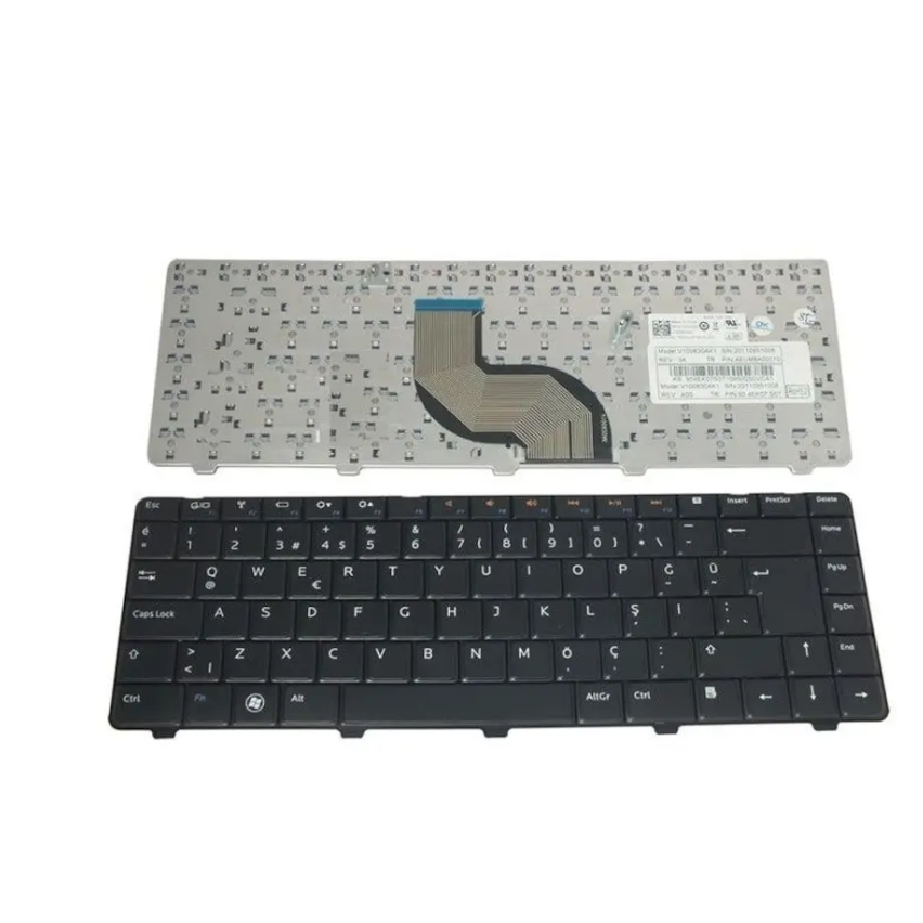 Dell inspron 13R, 14R, 14V Notebook Klavyesi (Siyah TR)