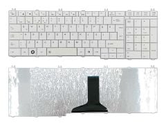 Toshiba Satellite L655D-S5093, L655D-S5094 Notebook Klavyesi - Tuş Takımı (Beyaz TR)