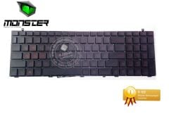 Monster Abra A5 V10.3 Notebook Klavyesi (Siyah TR) Kırmızı