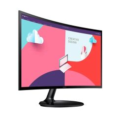 Samsung 24 LS24C362EAUXUF Essential 4Ms 75Hz Full HD FreeSync Curved Gaming Monitör