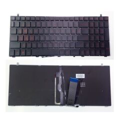 Monster Abra A5 V8.1.2 Notebook Klavyes (Siyah TR) Kırmızı