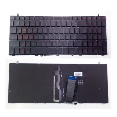 Monster Abra A5 V8.1.4 Notebook Klavyes (Siyah TR) Kırmızı
