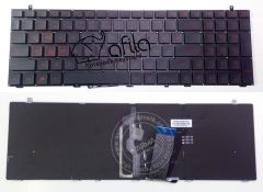 Monster Abra A5 V8.1.4 Notebook Klavyes (Siyah TR) Kırmızı