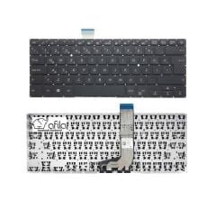 Asus Vivobook X405U X405UA X405UQ Notebook Klavyesi - Siyah - TR