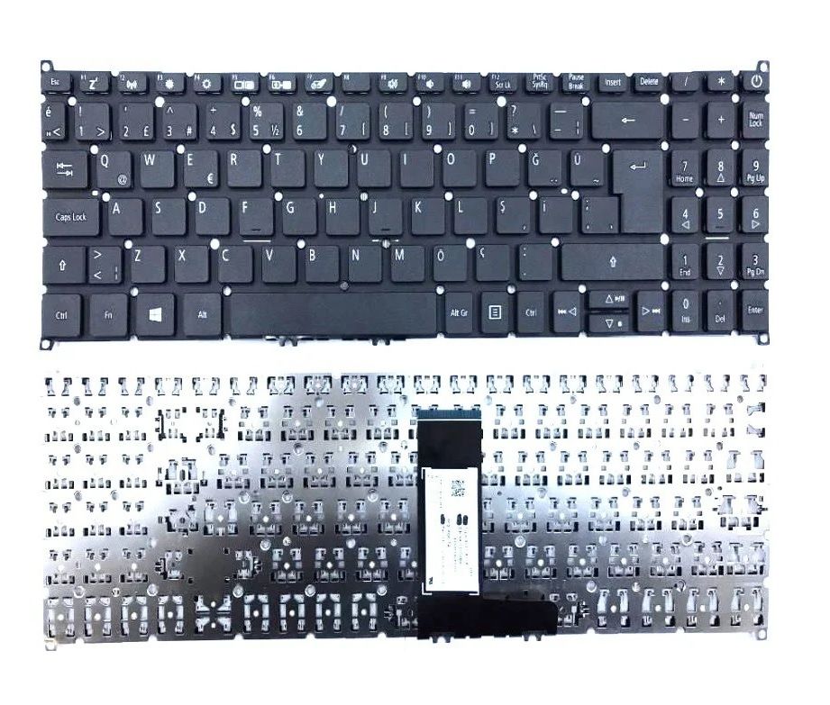 Acer Extensa EX215-51K-69KM Notebook Klavyesi (Siyah TR)