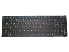 Casper Nirvana X500.1021-8500T-G-F, X500.1021-8D00R-G-F Notebook Klavyesi, Laptop Tuş Takımı (Siyah TR) - RGB ışıklı
