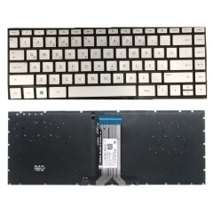 Hp 245 G9 Notebook Klavyesi (Gri TR) ışıklı