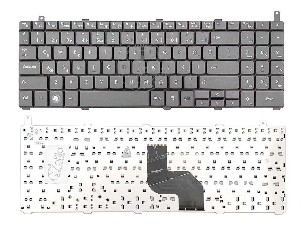 Casper Cpq, CPQ.I740-6M35P Uyumlu Klavye Siyah Tr