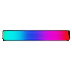 Mikado MD-S605 2x2 5Wx2CH RGB Ledli Oyuncu Siyah USB Sound Bar Speaker Hoparlör
