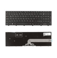 Dell 5558 B20F45C B20W45C Notebook Klavyesi - Siyah - TR