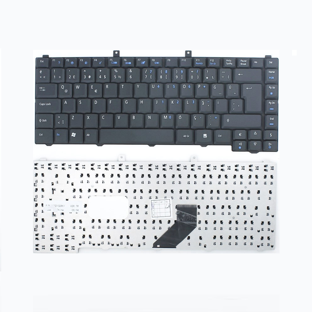 Acer Aspire 5110, 5610, 5630, 5650, 5680 Notebook Klavyesi - TR