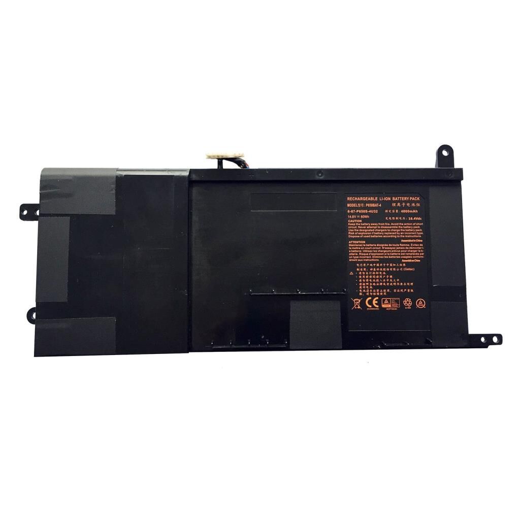Monster Clevo 6-87-P650S-4U32 P670RS-G Bataryası - Pili
