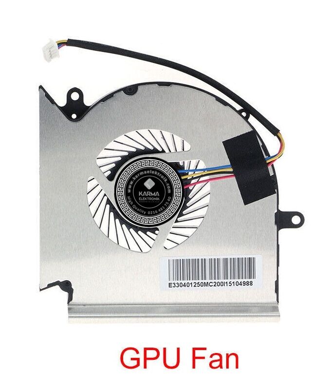 MSI GL75 Leopard 10SDR-423TR Notebook Gpu,Vga Ekran Kartı Fanı (msi) L