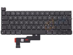 Apple MacBook Pro A2338 (2022) Notebook Klavyesi, Laptop Tuş Takımı (Siyah TR) Büyük Enter