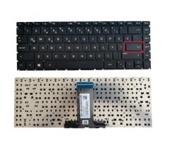 HP 240 G8 (3C2W4ES) uyumlu Notebook Klavyesi, Laptop Tuş Takımı (Siyah TR)