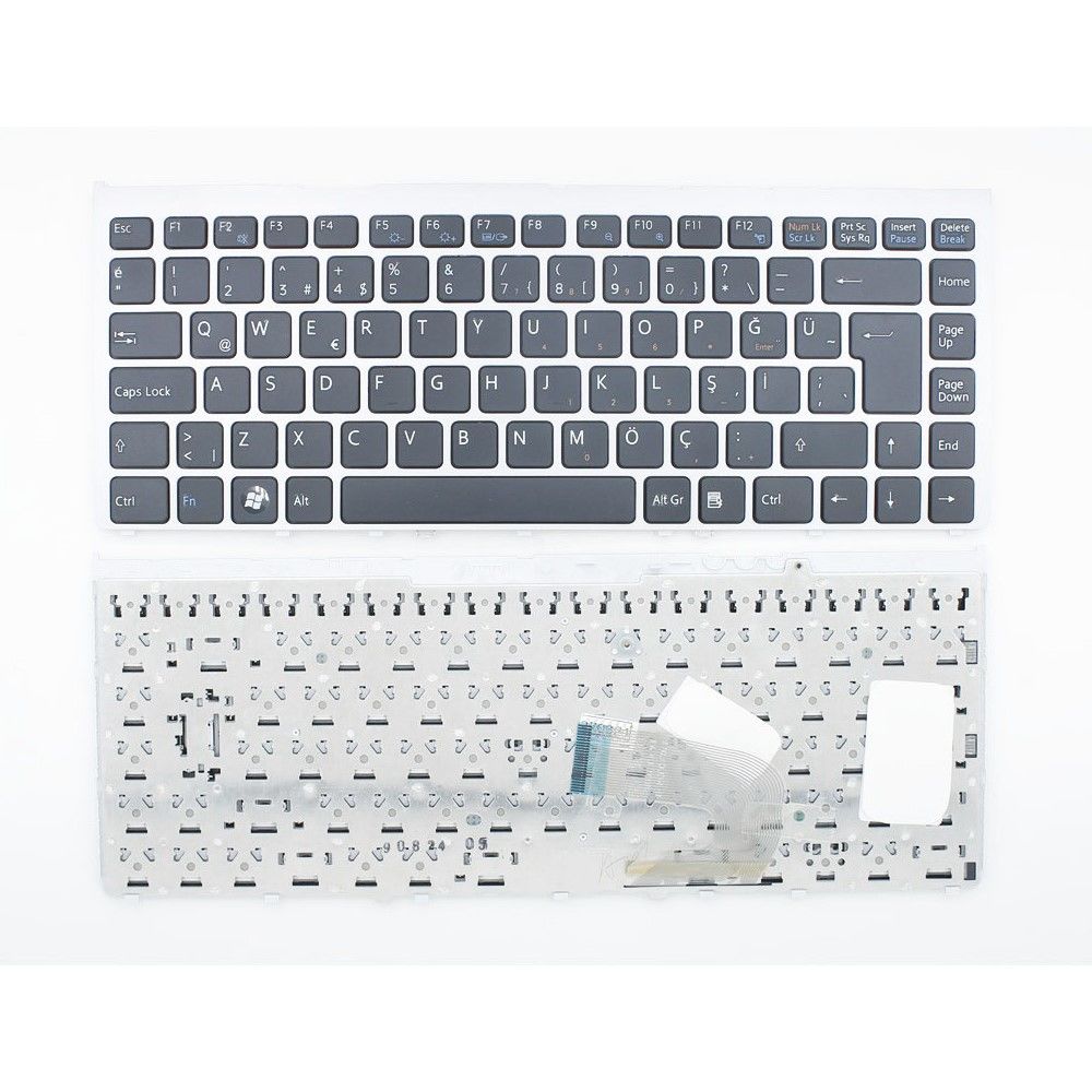 Sony Vaio VGN-FW Serisi Notebook Klavye  / Siyah - TR