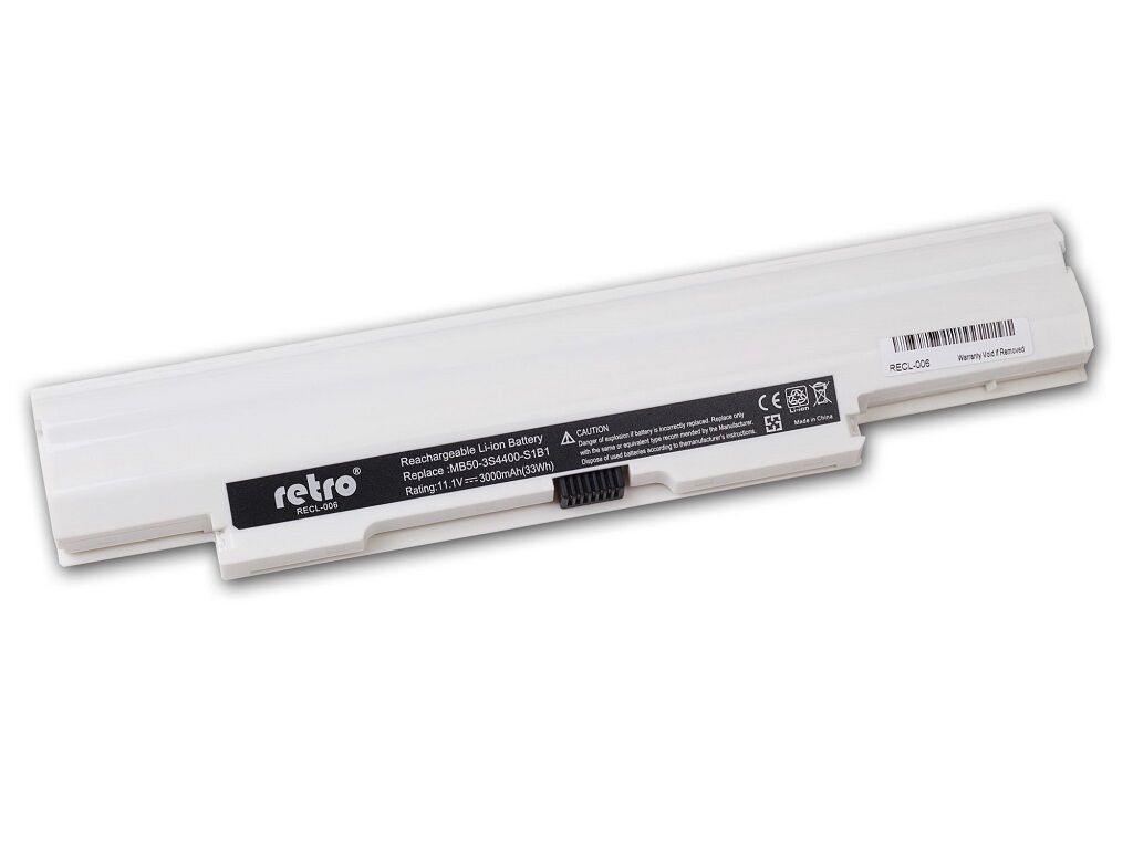 Casper Nirvana MB55II1 MB55IN1-3 Notebook Bataryası - Beyaz - 3 Cell - 32Wh