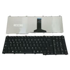 Toshiba Qosmio X305, X500, X505 Notebook Klavyesi (Siyah TR)