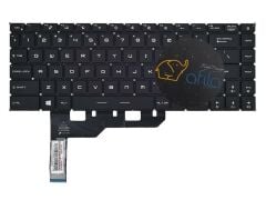 MSI GS66 Stealth Notebook Klavye - Tuş Takımı / Siyah - TR - Backlit - RGB