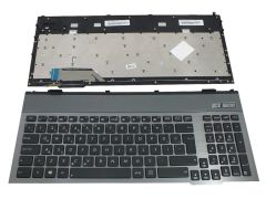 Asus G55V, G55Vw Notebook Klavyesi - Siyah - TR - Işıklı