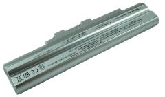 Somy Vaio VGN-CS36GJ/U, VGN-CS36GJ/W Notebook Bataryası - Pili (Gümüş Gri)