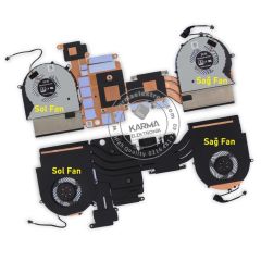 Asus DFS602212M00T FK7W Uyumlu Notebook Fan