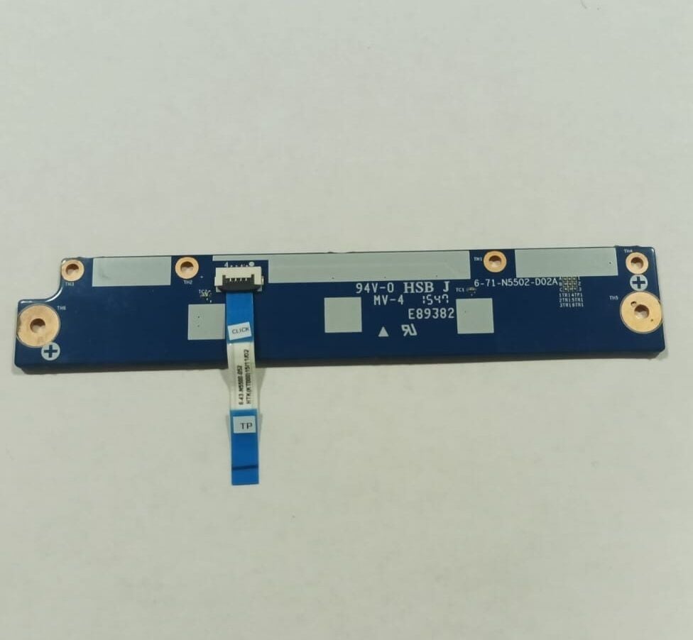 Clevo N550RC, Monster Abra A5 V6.1.1,2,3 Serisi Notebook Touchpad Tuş Board Flex  (Orjinal 2.el)