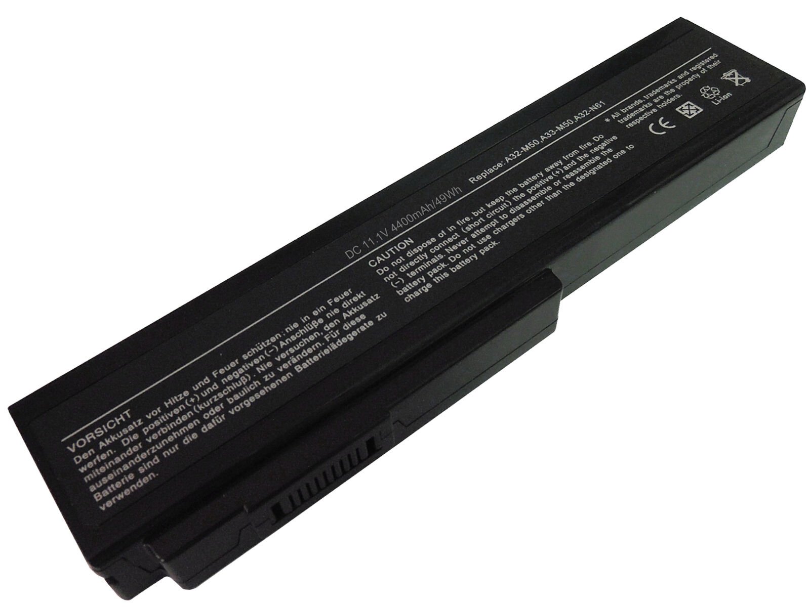 Asus N53S, N53SD, N53SL, N53SM, N53SN Notebook Bataryası - Pili